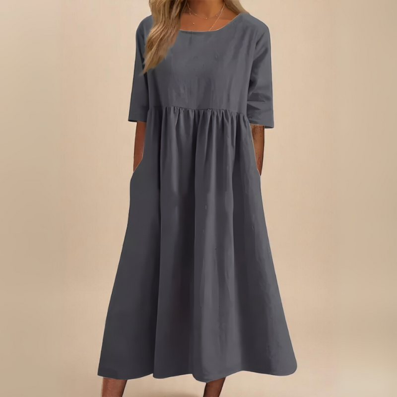 MELANY - LUFTIGES BAUMWOLLKLEID