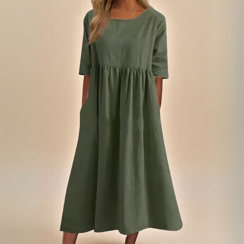 MELANY - LUFTIGES BAUMWOLLKLEID