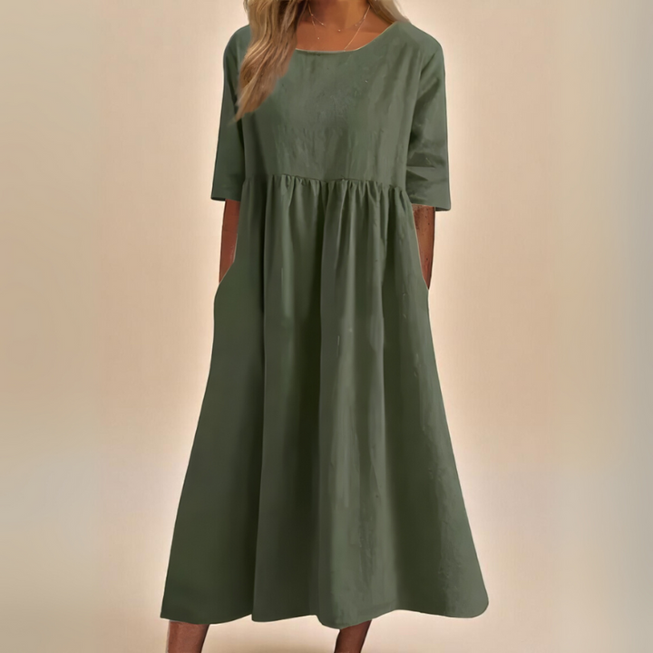MELANY - LUFTIGES BAUMWOLLKLEID