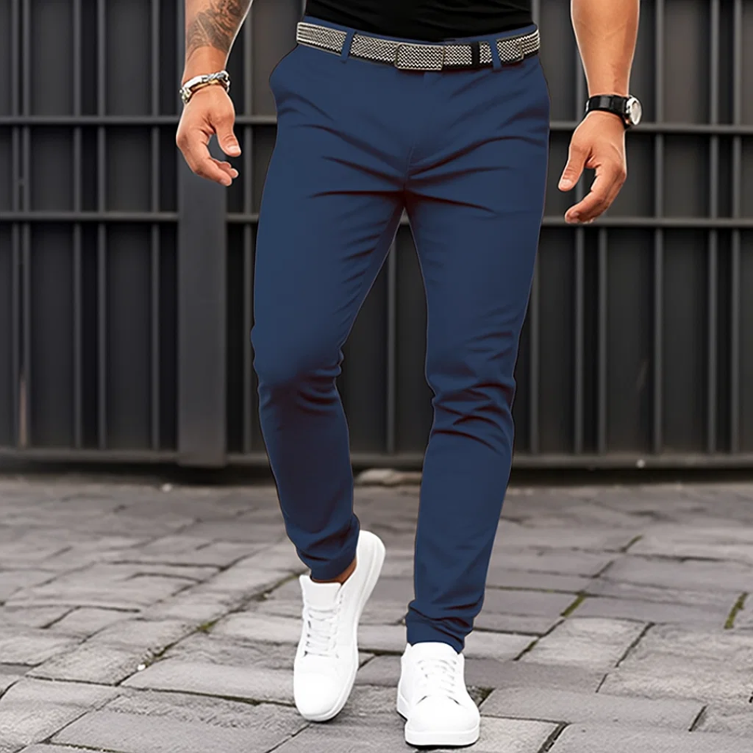 Herren Slim Fit Hose – Stretch