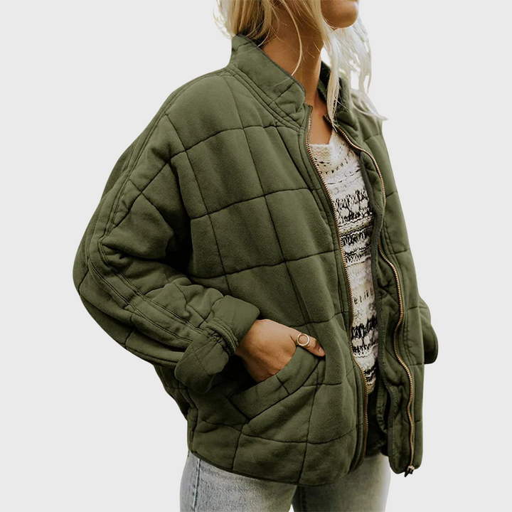 JOSINE - WATTIERTE JACKE MIT ELEGANTEM OVERSIZE-LOOK