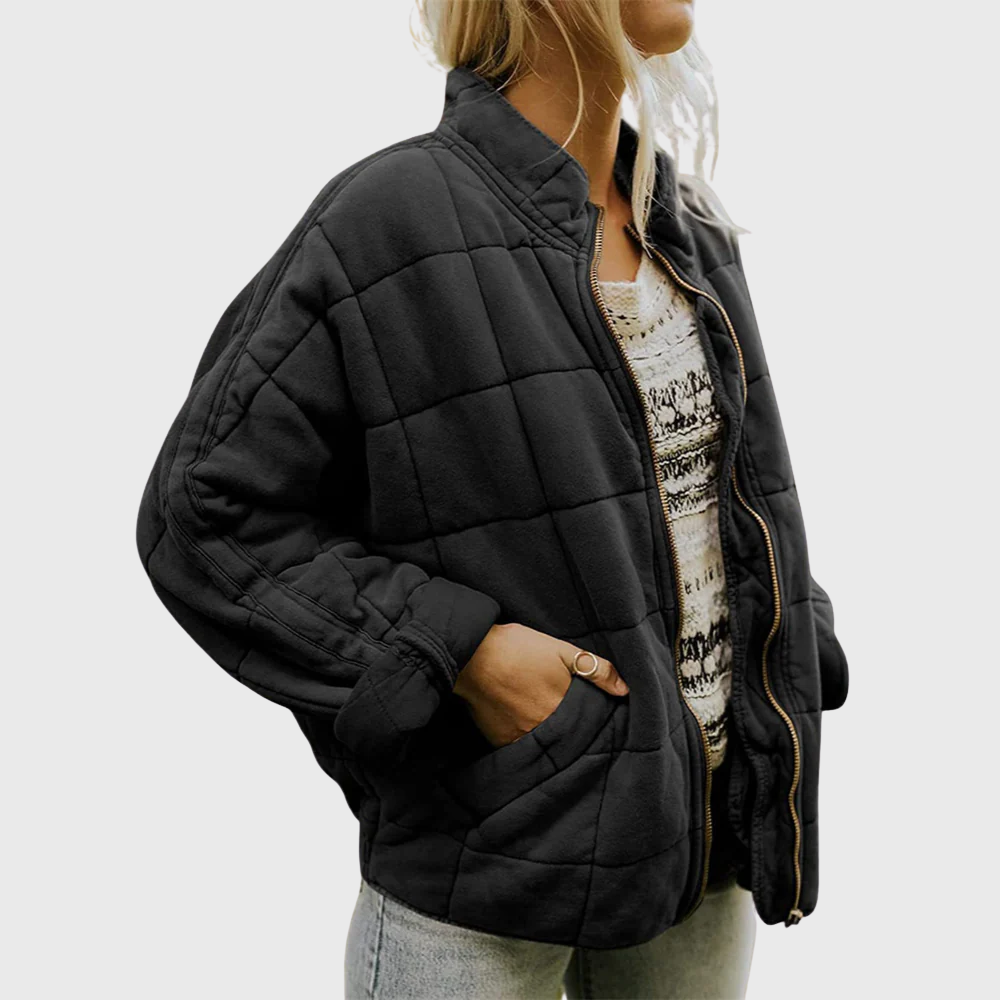 JOSINE - WATTIERTE JACKE MIT ELEGANTEM OVERSIZE-LOOK