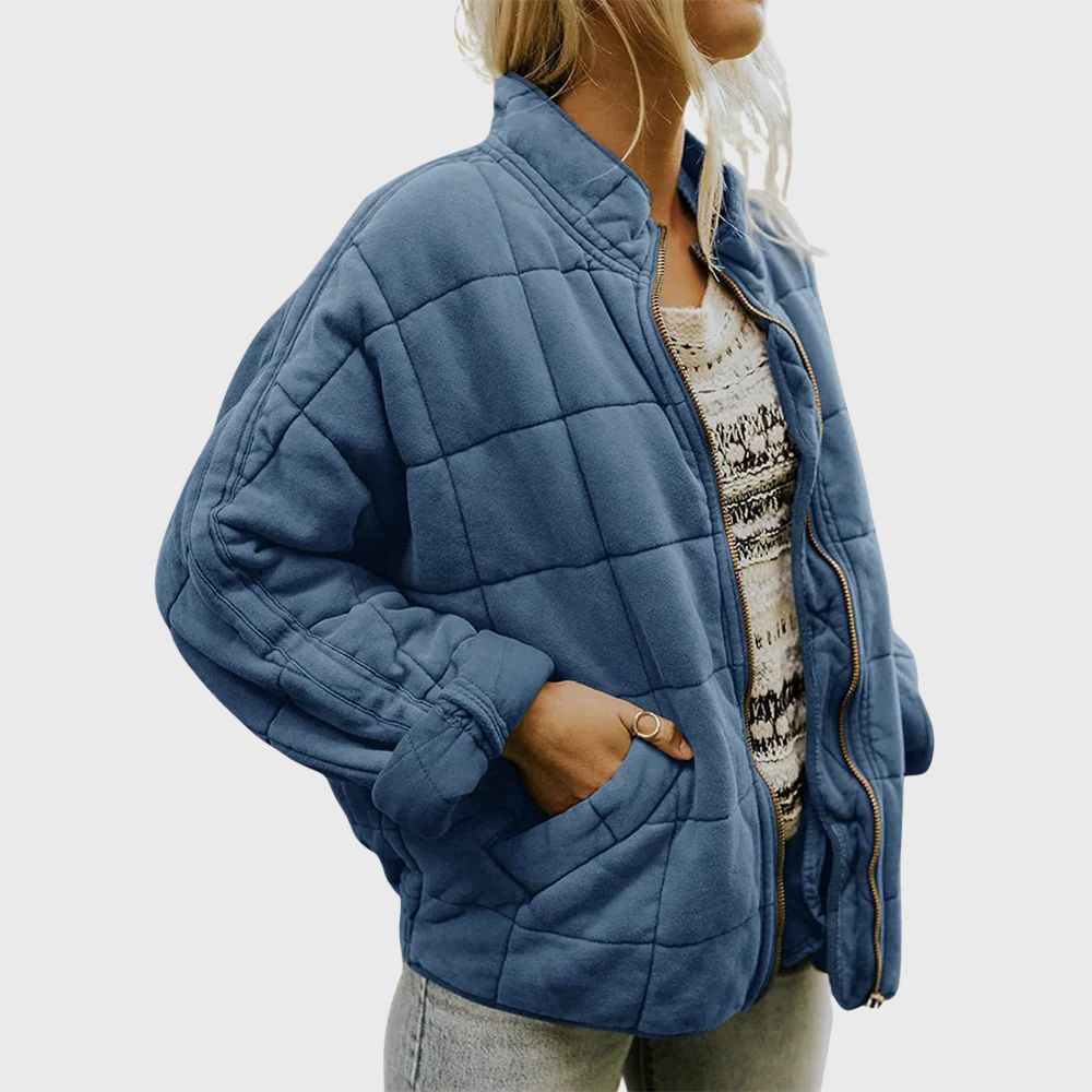 JOSINE - WATTIERTE JACKE MIT ELEGANTEM OVERSIZE-LOOK