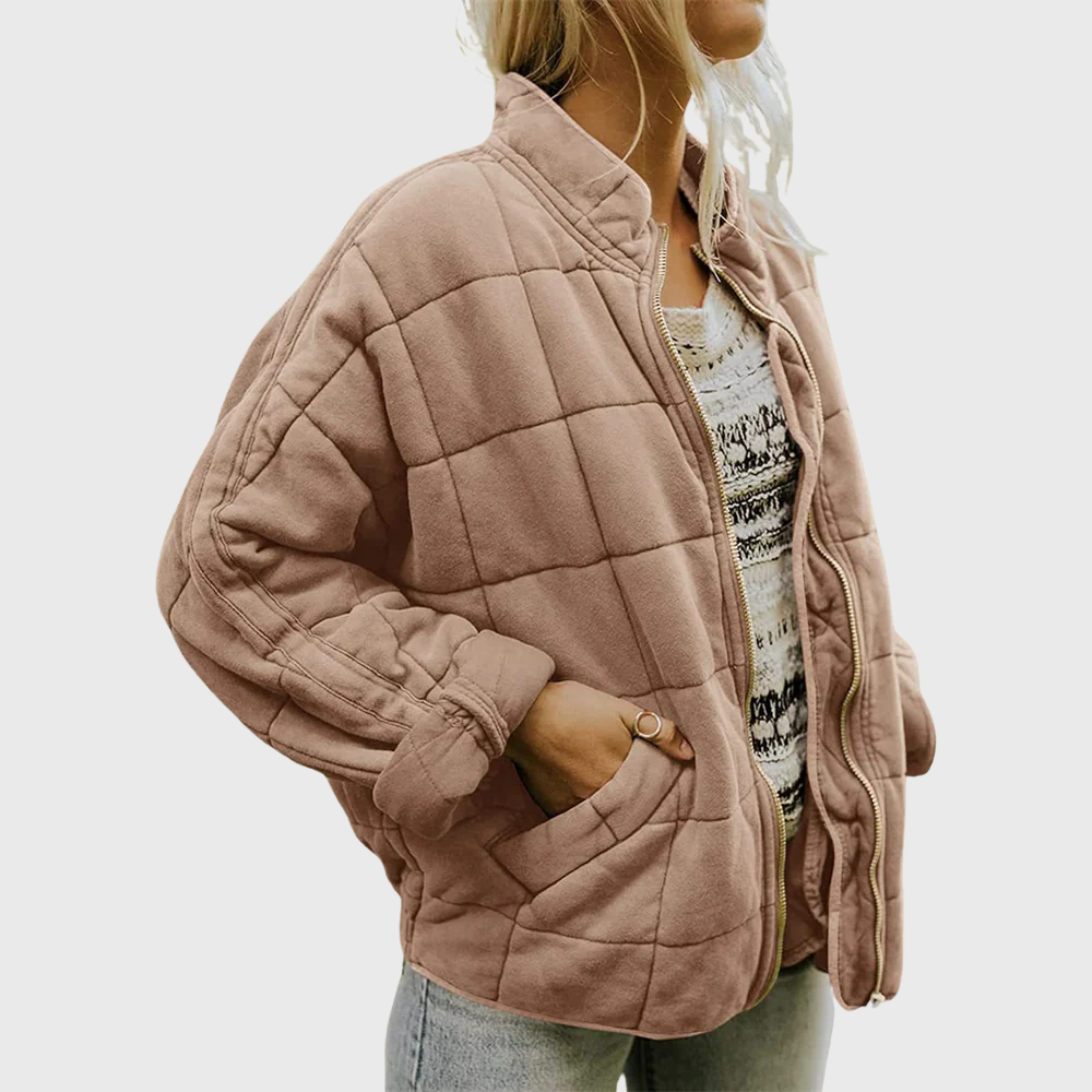 JOSINE - WATTIERTE JACKE MIT ELEGANTEM OVERSIZE-LOOK