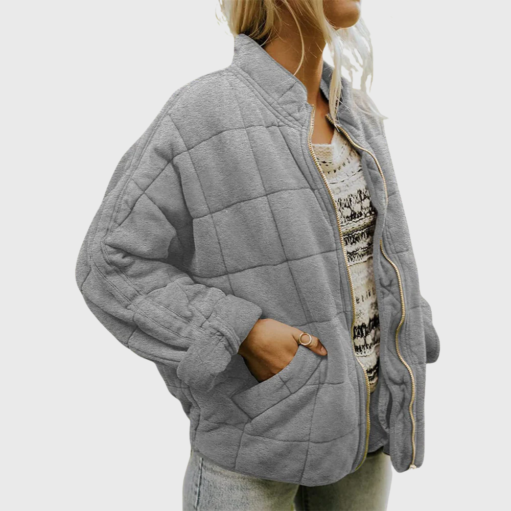JOSINE - WATTIERTE JACKE MIT ELEGANTEM OVERSIZE-LOOK