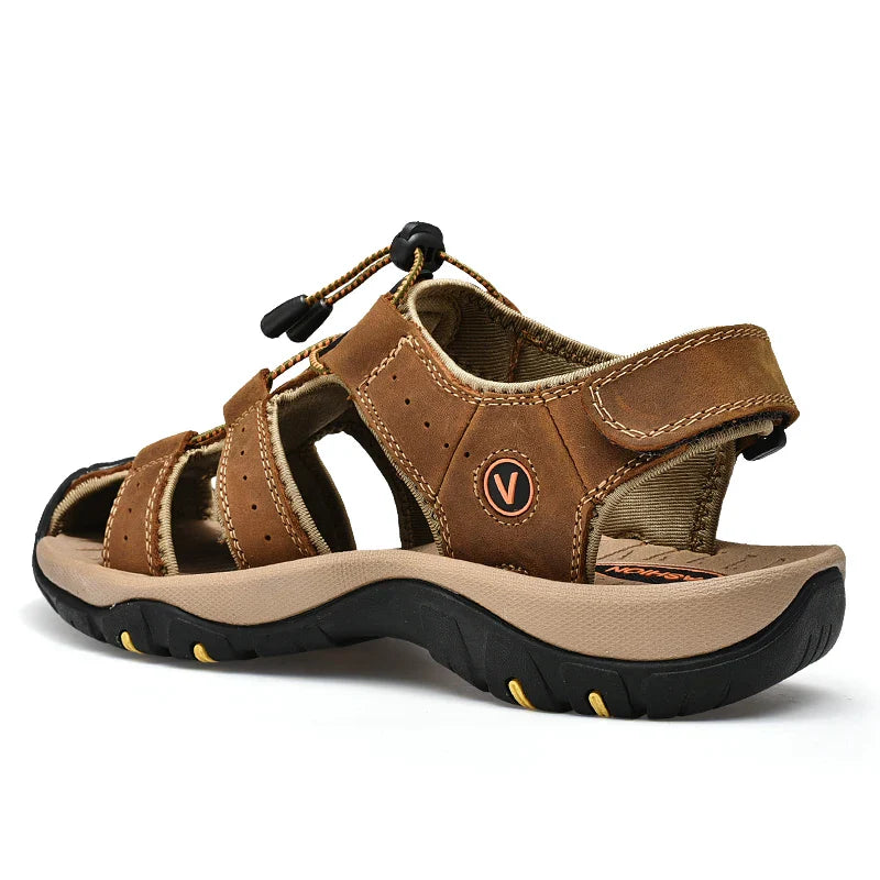 VITORIO - HERREN LEDERSANDALEN