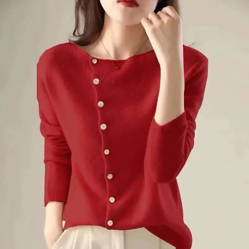 MIRREL - STRICKJACKE MIT KNÖPFEN