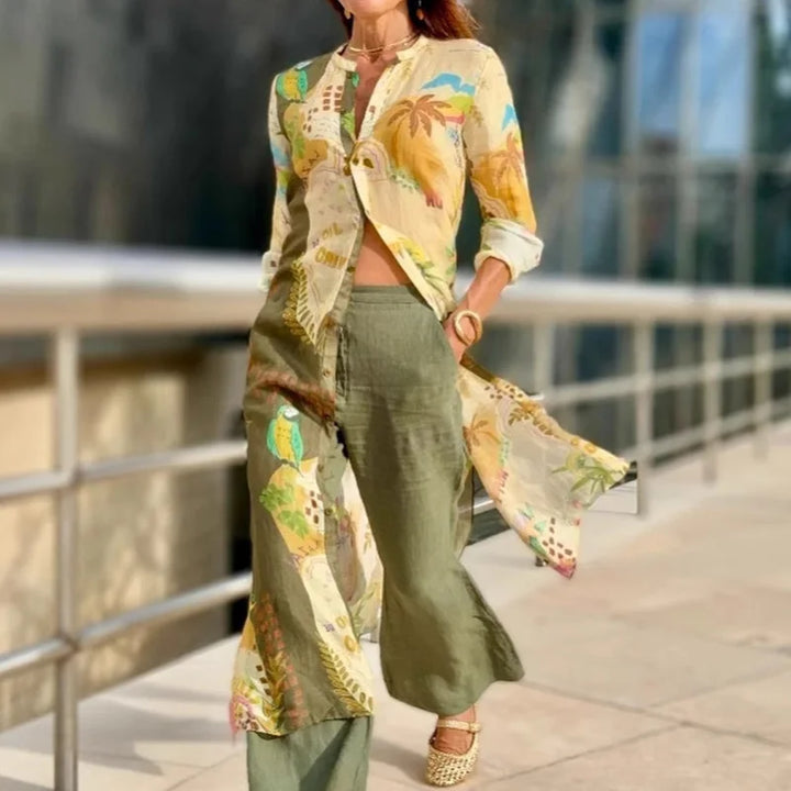 JESSICA - LEINEN CO-ORD SET