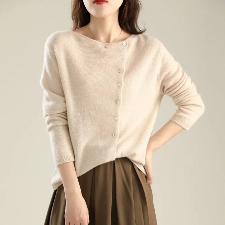 MIRREL - STRICKJACKE MIT KNÖPFEN
