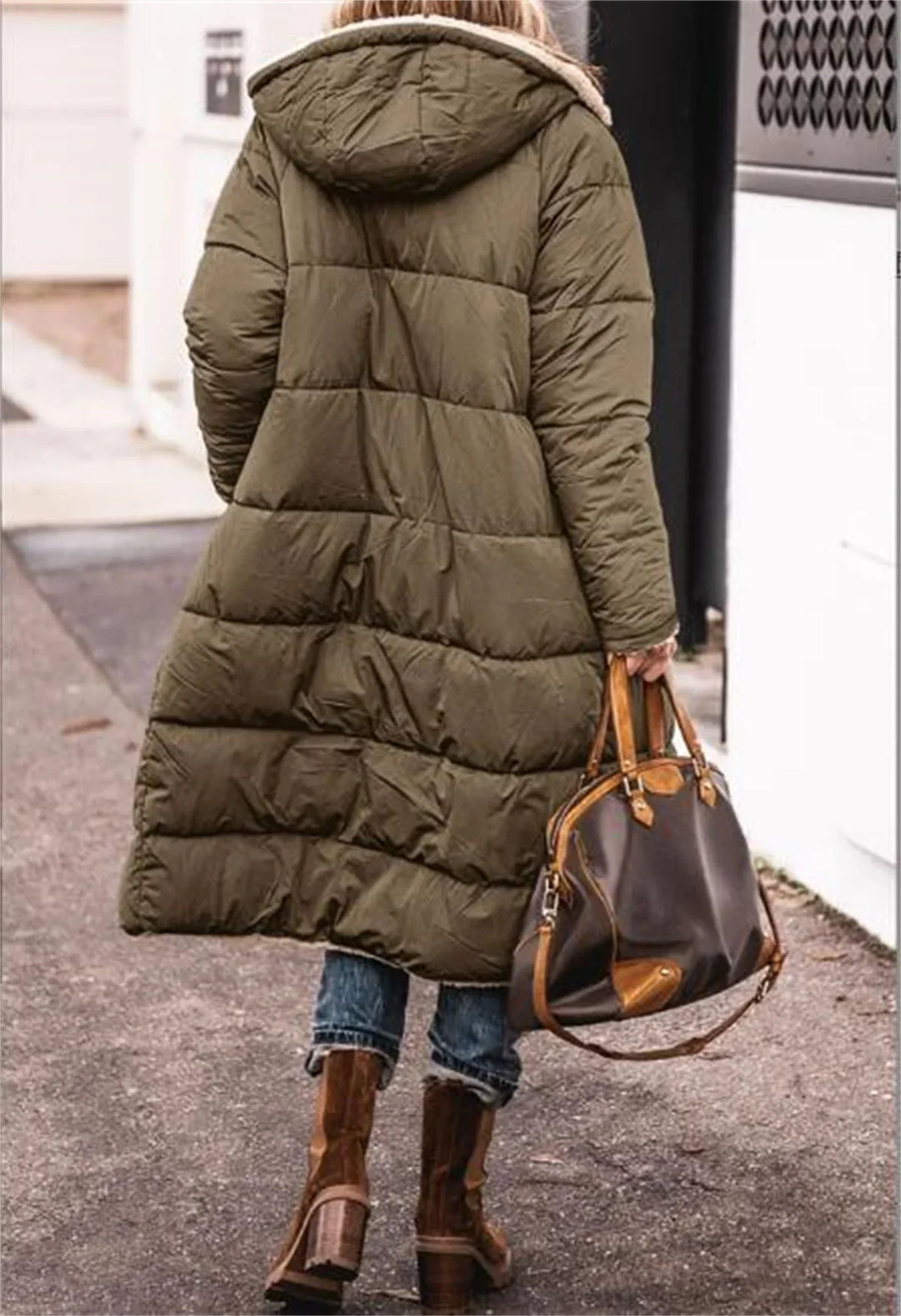 MARIJKE - WARME, WATTIERTE JACKE MIT KAPUZE
