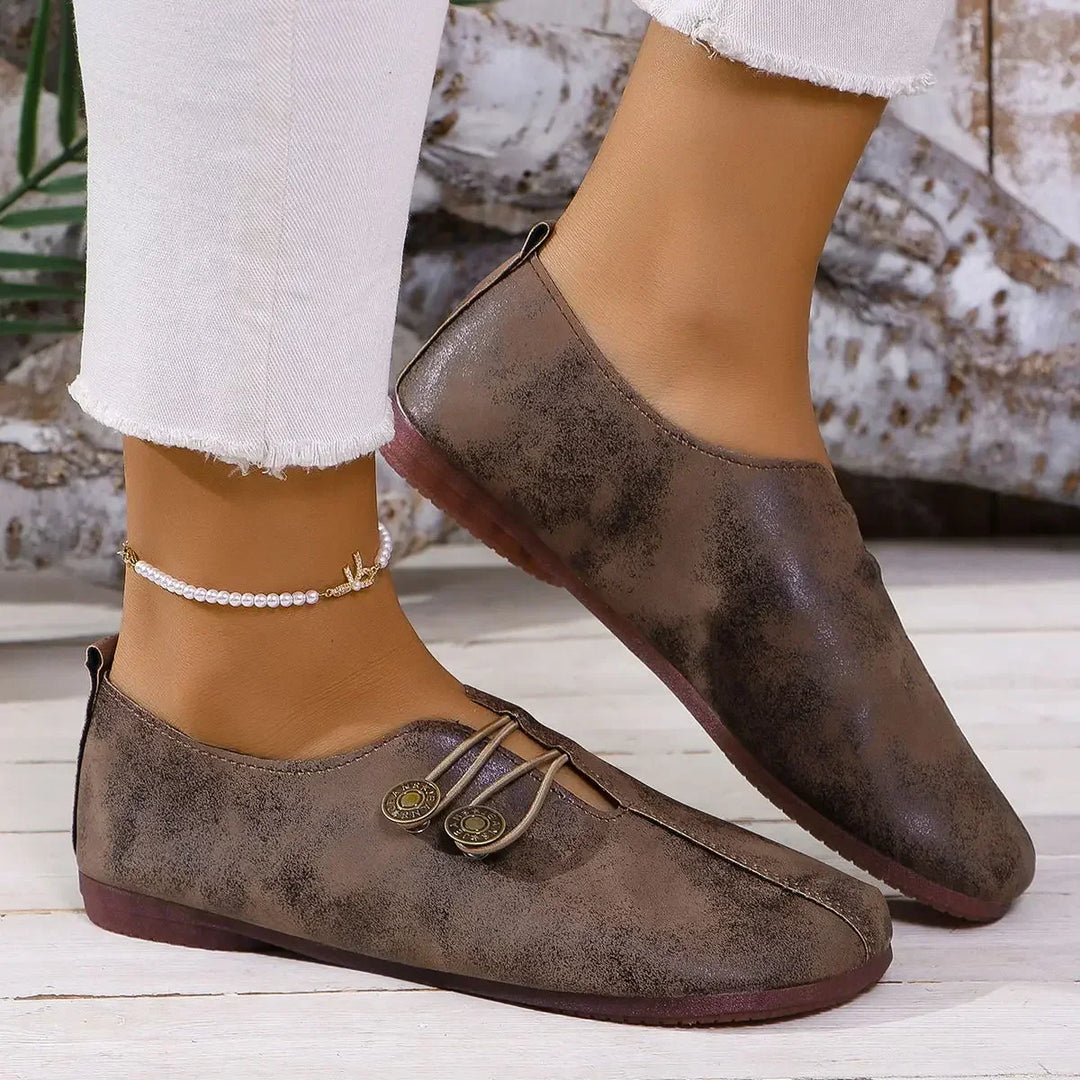 NOIRA - WILDLEDER LOAFER