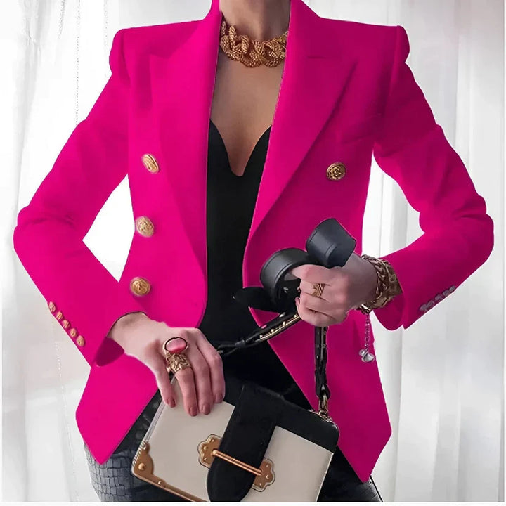 Stilvoller Blazer für Damen - Kräftige Farbe
