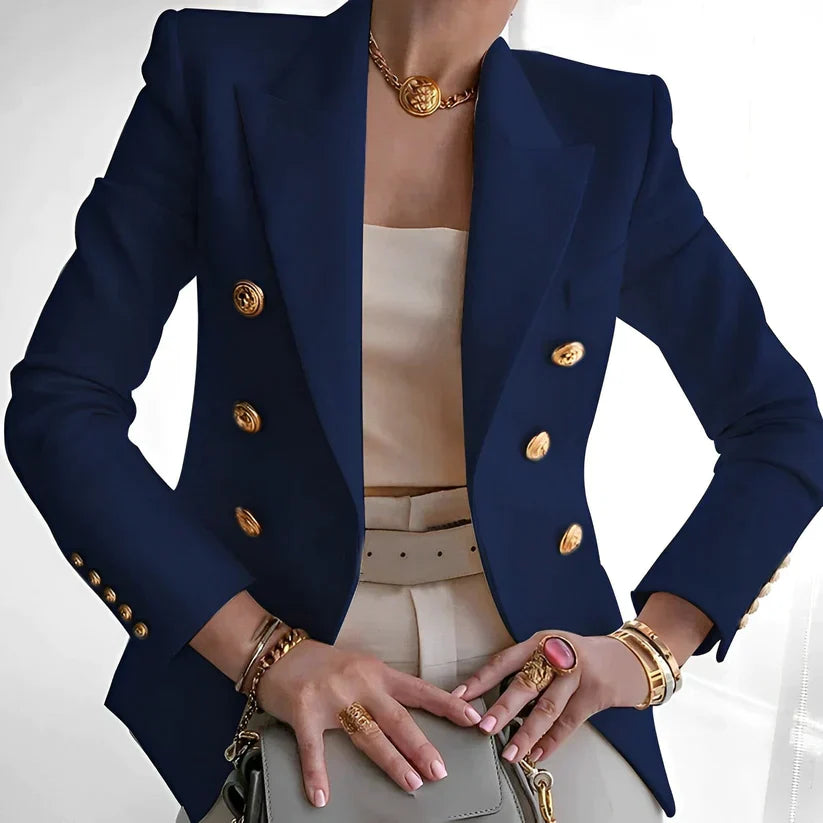 Stilvoller Blazer für Damen - Kräftige Farbe